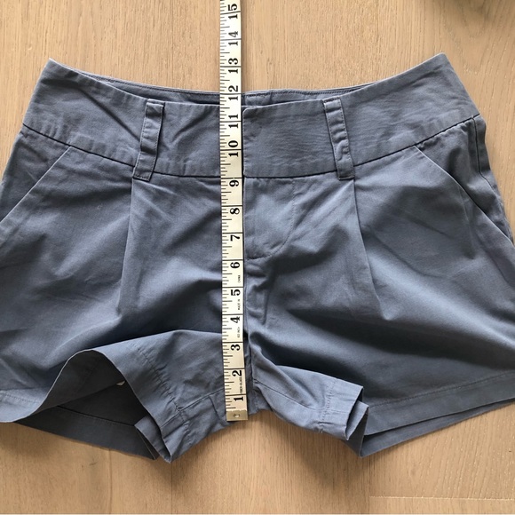 3/$30 Blue Grey Shorts - Picture 5 of 5